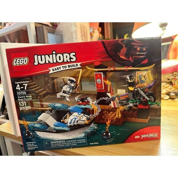 LEGO Zane's Ninja Boat Pursuit - Ninjago Juniors10755 - New Sealed - Picture 1 of 5